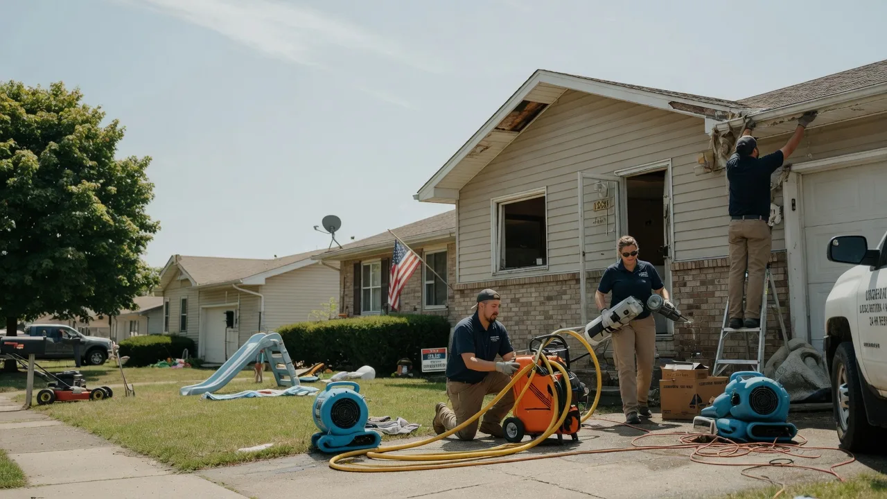 Water Damage Restoration in Dorsey, IL near me